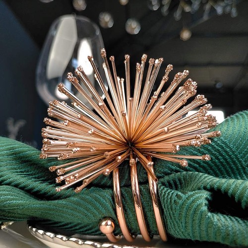 Christmas napkin rings 6pcs