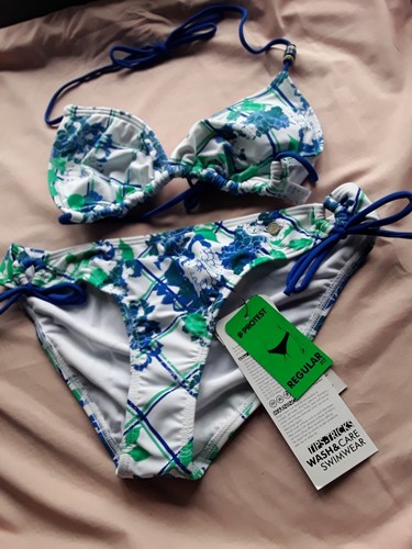 Protest sage halterneck bikini - sage,