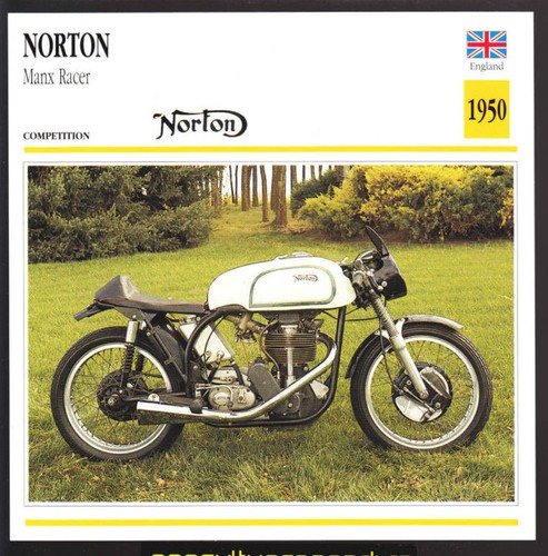 1950 norton manx racer - racer, 1265cc