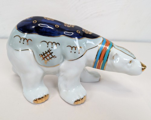 Vintage porcelain polar - polar, bear