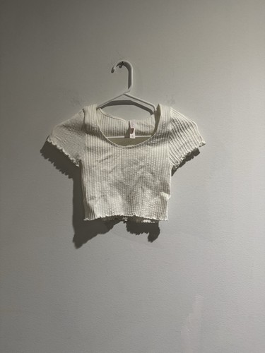 Colsie women white - white, ribbed
