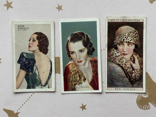 Bebe daniels cigarette cards - bebe,