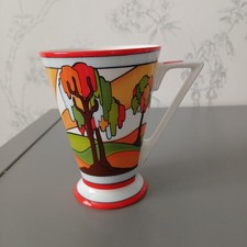 Past Times Clarice Cliff Sunburst Mug Art Deco