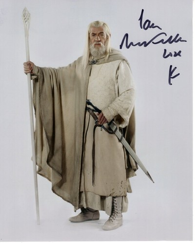 Ian mckellen signed - ian,