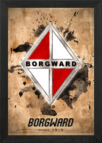 Borgward framed wall art - framed,