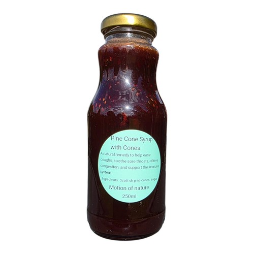 Scottish pine cone syrup - cone, (