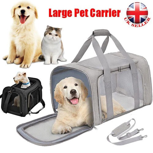 Large pet carrier bag portable - pet,