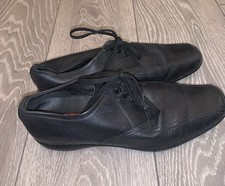 Prada men's black leather