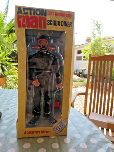 Action man scuba diver - action,