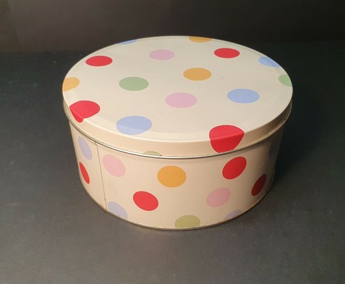 Polka dots storage tin - polka,