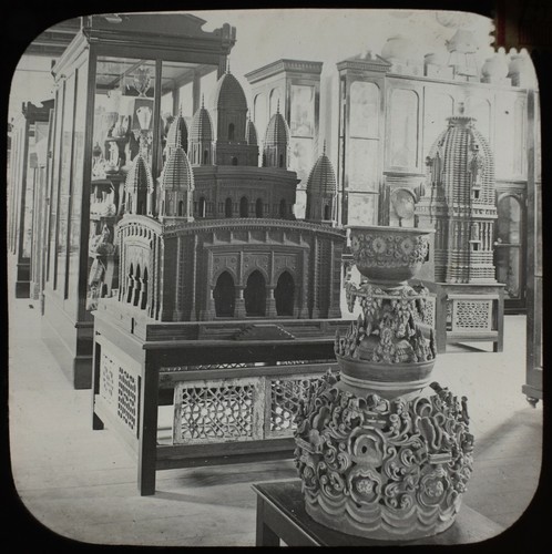 Antique magic lantern slide - antique,