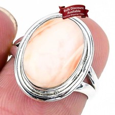 Mexican Fire Opal Gemstone 925 Sterling Silver Statement New Ring Jewelry Size 6
