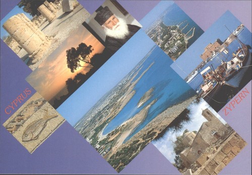 Vintage cyprus postcard - cyprus,