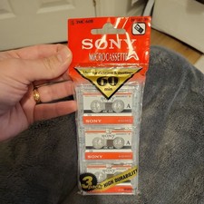 Sony MC60 Microcassette Tapes