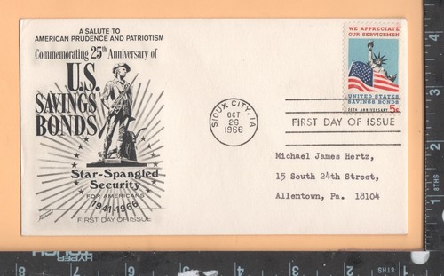 F249 savings bonds cover - us,