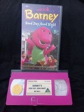 Barney Good Day Good Night VHS Tape 1998
