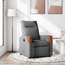 Recliner Chair Dark Grey