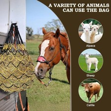 2pcs set hanging hay - net, slow