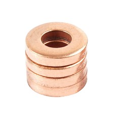 Copper washer fuel injector - copper,