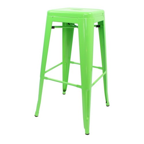 Tolix style bar - tolix, green