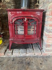 vermont castings log burner stove restoration project 
