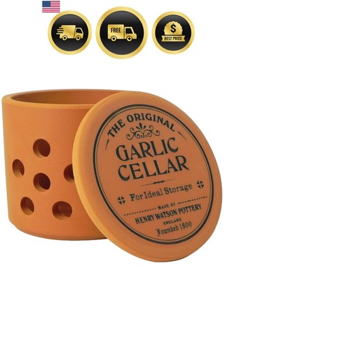 Garlic keeper terracotta - garlic,