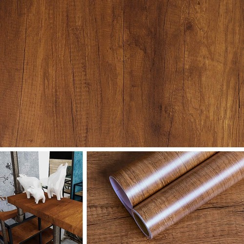 Brown wood grain - brown,