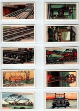 Churchman's Railway Working 1927 Full Set 25 Cigarette Cards