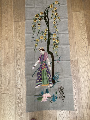 Antique long wall hanging - long,