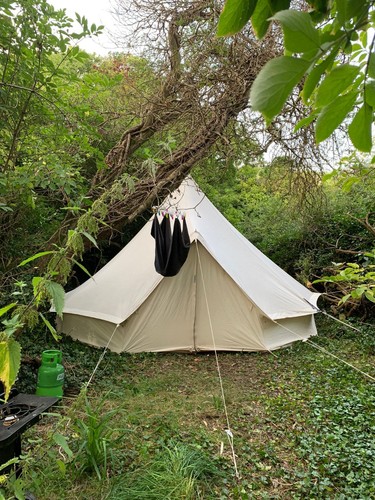 Canvas bell tent - 5m, tent.