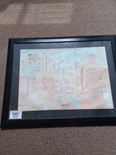 Genuine Charles Bronson, One Of A Kind Artwork A3, LOW PRICE