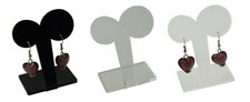 Acrylic T Circle Earring Stand