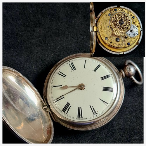 Antique silver full - , hunter