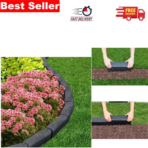 Compact 30x10cm garden edging - garden,