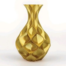 3D Printed Vase - Wave Vase Flower Vase Ornamental Vase - Dried Flower Vase UK 