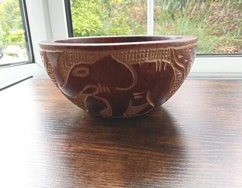 Vintage wooden wild animals - wooden,