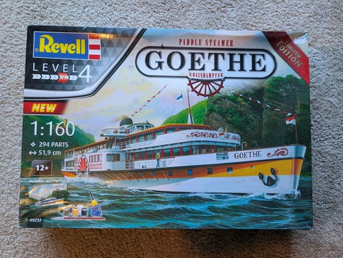 Revell goethe rheindampfer - revell,