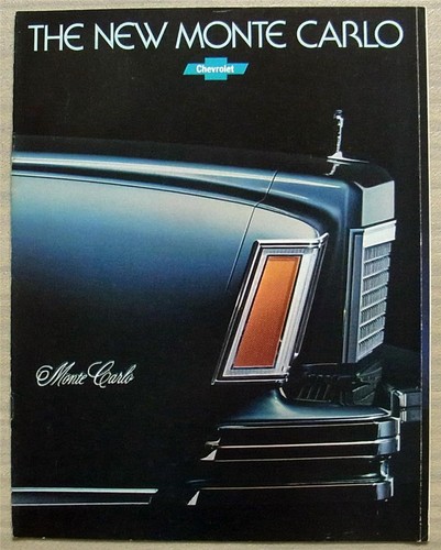 Chevrolet new monte - chevrolet, usa