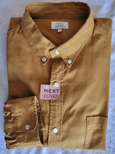 Next denim men solid mustard - next,