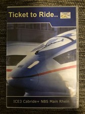 Ticket to Ride - Railways ICE3 Cabride + NBS Main Rhein Region 2 DVD Trains