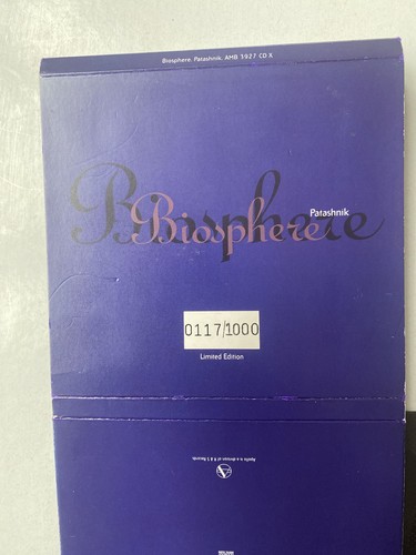 Patashnik biosphere ltd - ltd, ed