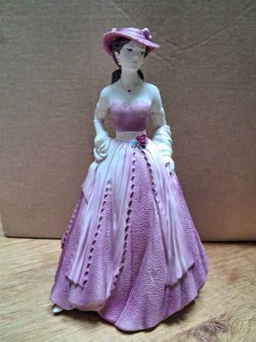 Coalport figure evening - coalport,