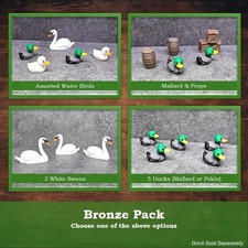 Aquarium dock decoration - dock,