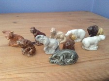Collection of TEN Wade whimsies - All assorted ANIMALS, all without damage