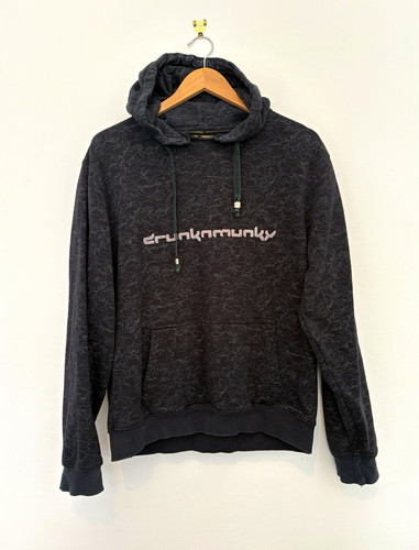Vintage drunknmunky hoodie - vintage,