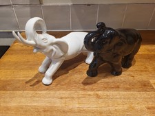 Porcelain Elephants &Trunks