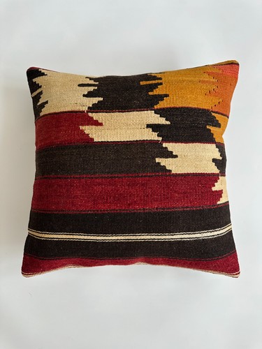 Handmade cushion multicolour - handmade,