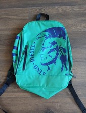 Diesel Backpack Rucksack Green .