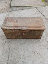 Original toolbox tool box for a vintage STANDARD FORDSON model N E27N tractor.
