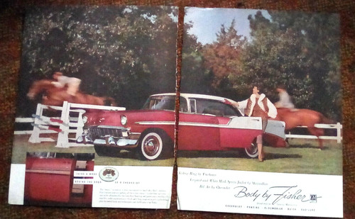 1956 chevy bel - 1956, air